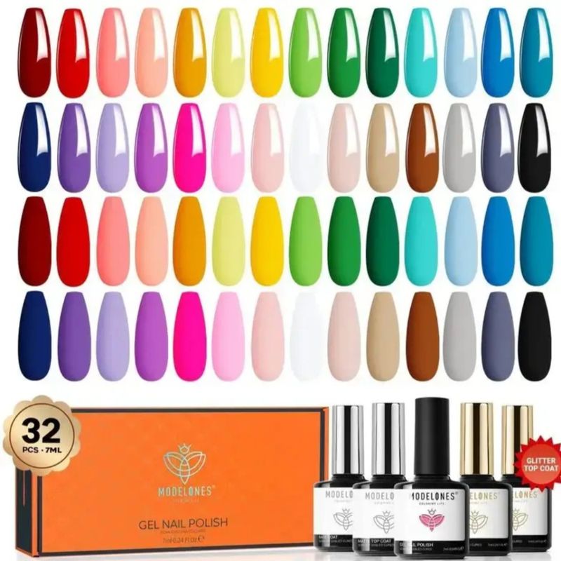 Gellakk sett med 28 farger